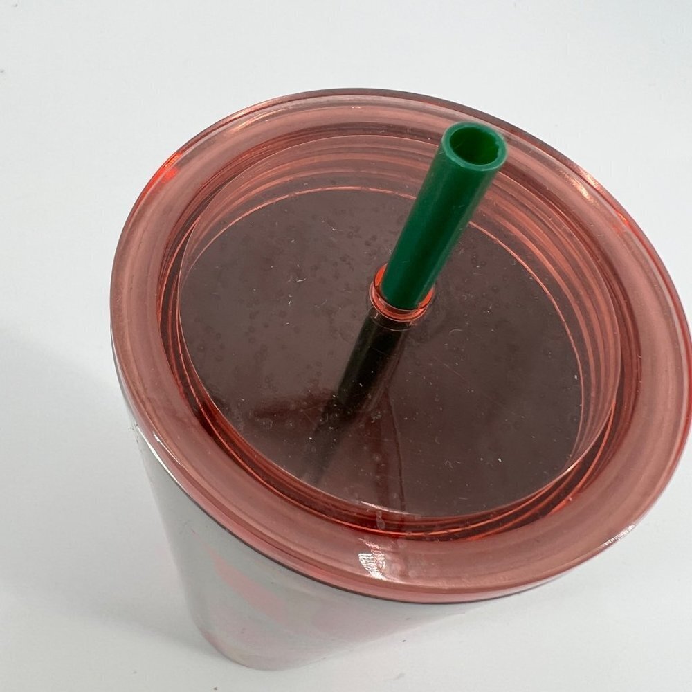 Starbucks Christmas 2019 Stainless Steel Tumbler‎ Cold Beverage With Lid & Straw - Picture 4 of 6